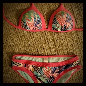 Swimsuit bikini top & bottoms